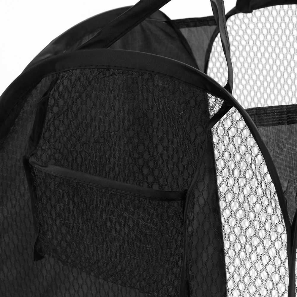 Cesto De Roupa Dobrável Preto - Havan Casa