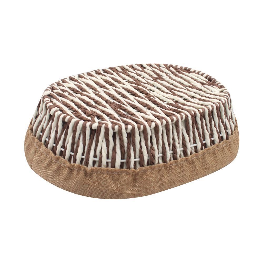 Cesto Oval Com Forro Havan Casa 33 Cm - Natural