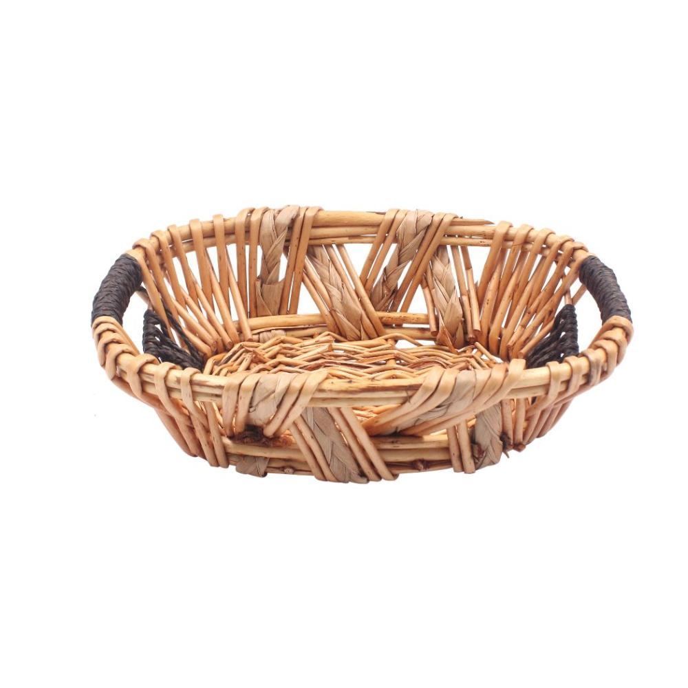 Cesto Oval Vime Havan Casa 29 Cm - Natural