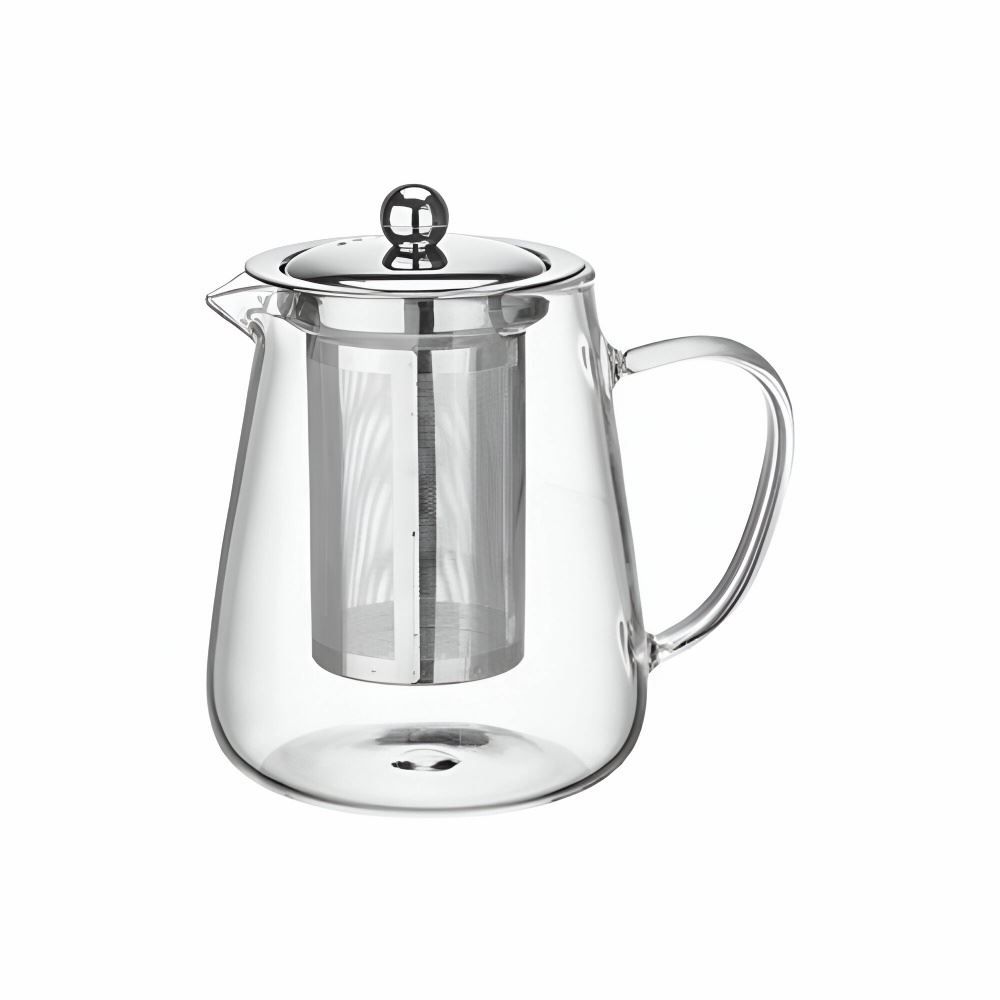 Chaleira Boro Com Infusor Hauskraft 750 Ml - Transparente