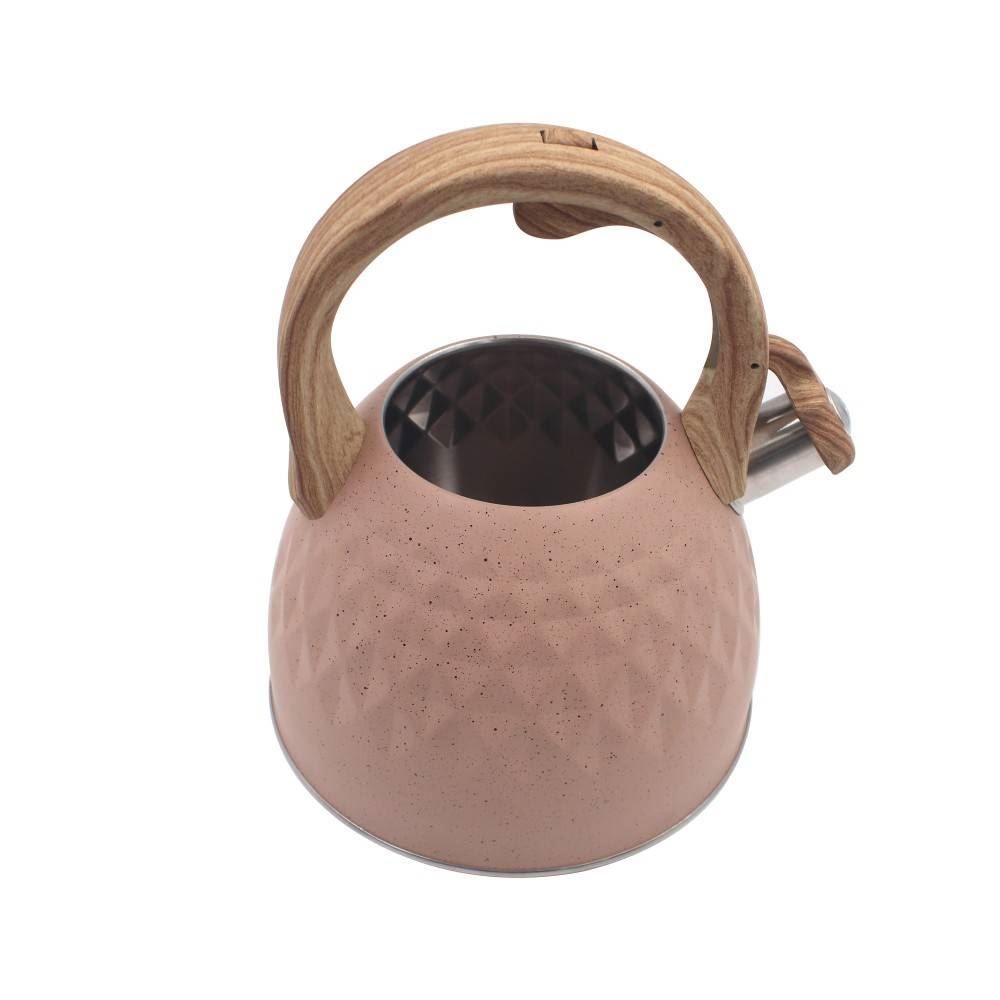 Chaleira Com Apito Diamond 2,7 Litros Havan Casa - Moca Mousse