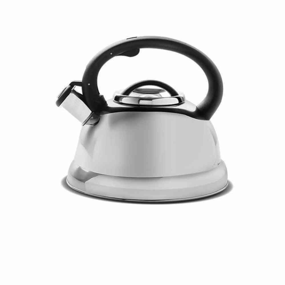 Chaleira Com Apito Roma Da Havan Casa 2,7 Litros - Aço Inox