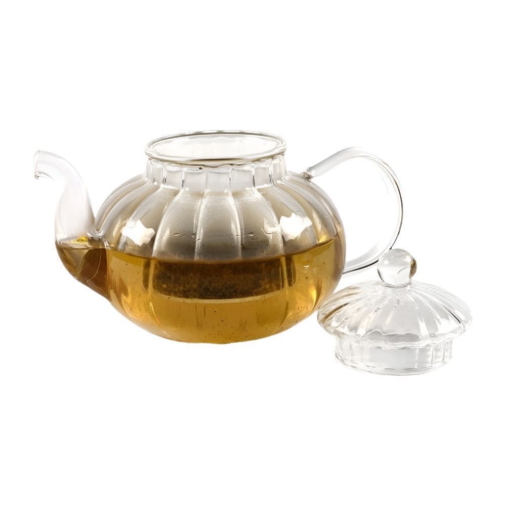 Chaleira Com Infusor Vidro Borossilicato Hauskraft 600Ml - Transparente