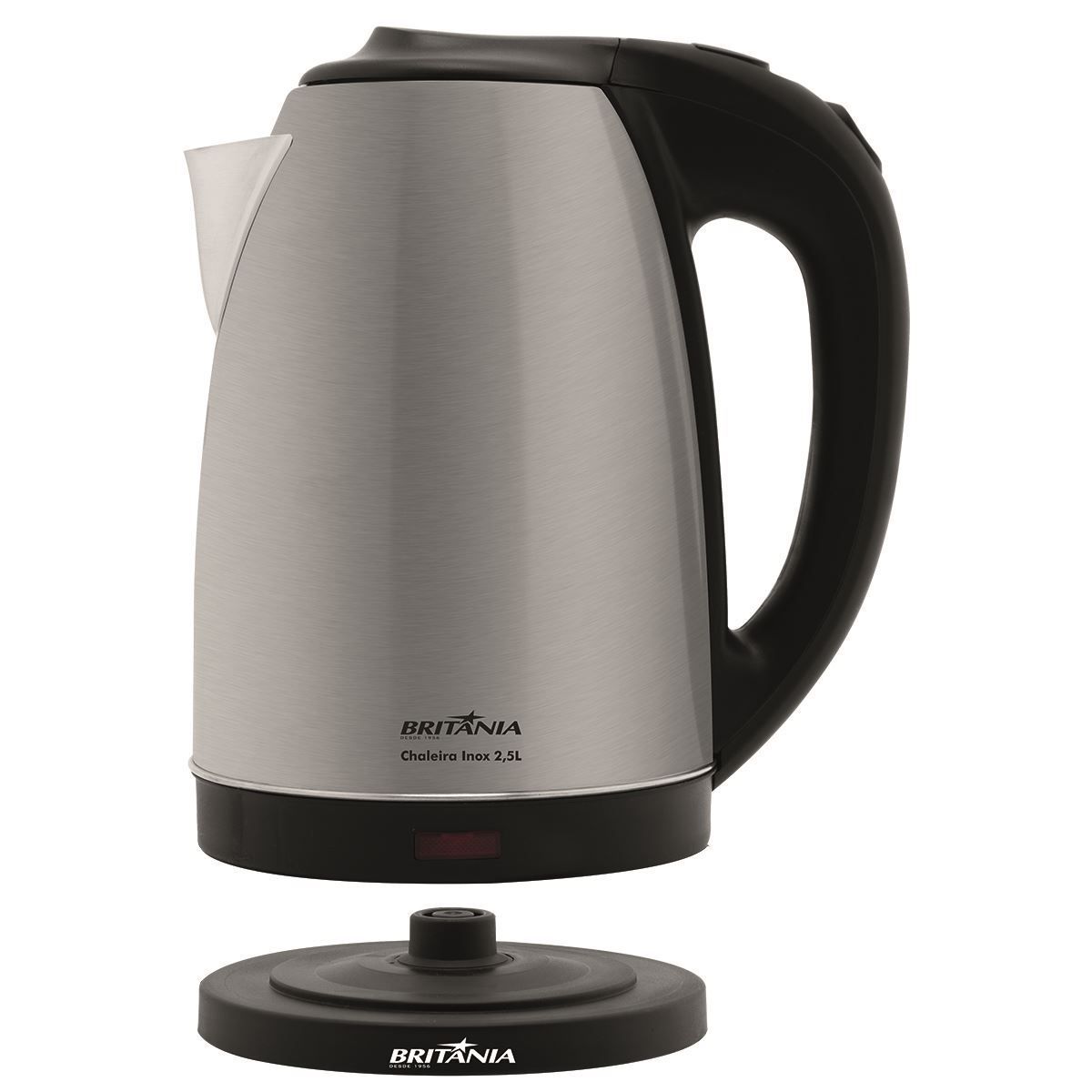 Chaleira Elétrica 2,5L Desligamento Automático Inox Britânia