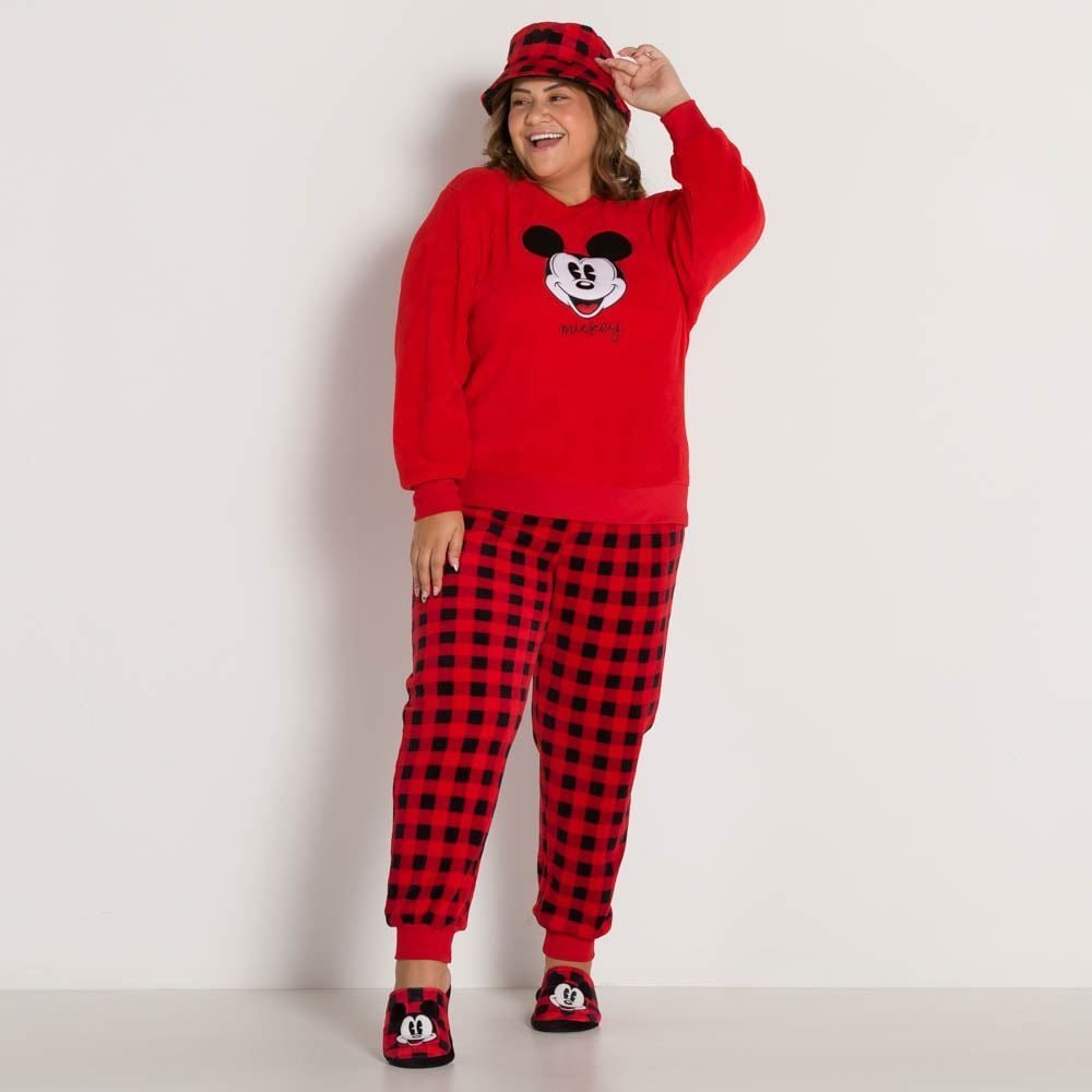 Chapéu Feminino Bucket Tamanho Único Disney - VERMELHO U