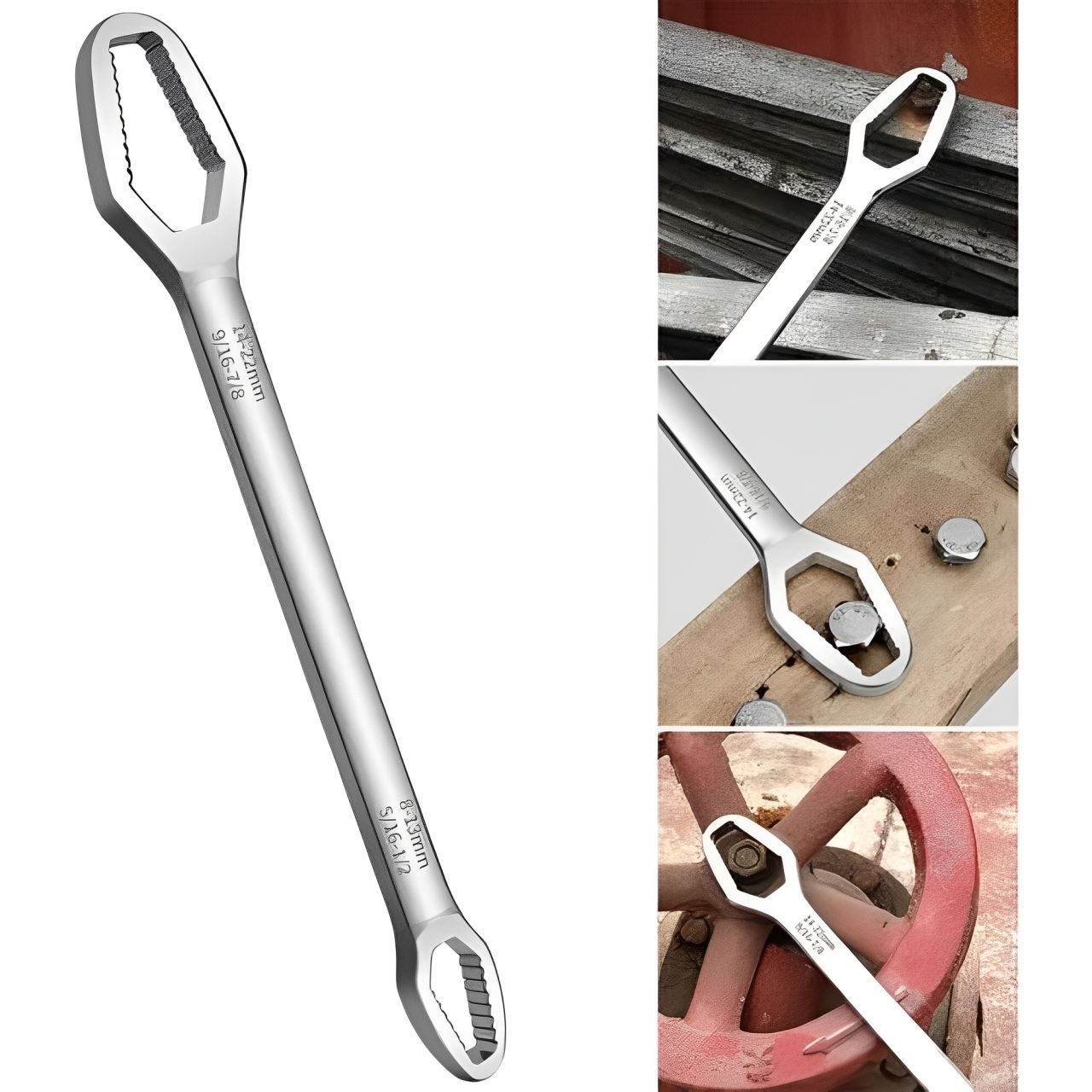 Chave Multifuncional Sextavada Meghazine