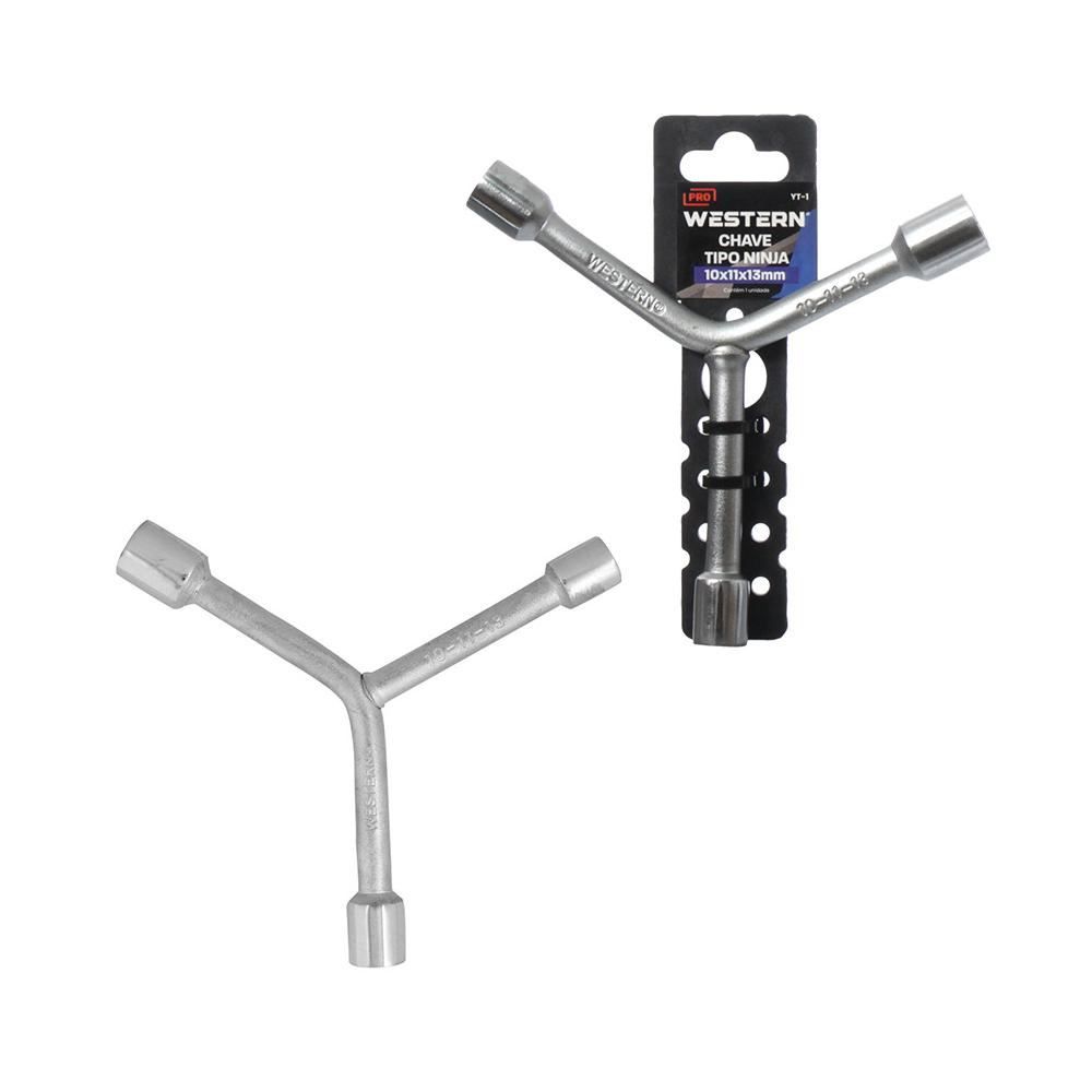 Chave Tipo Ninja 10 X 11 X 13Mm Western - YT-1