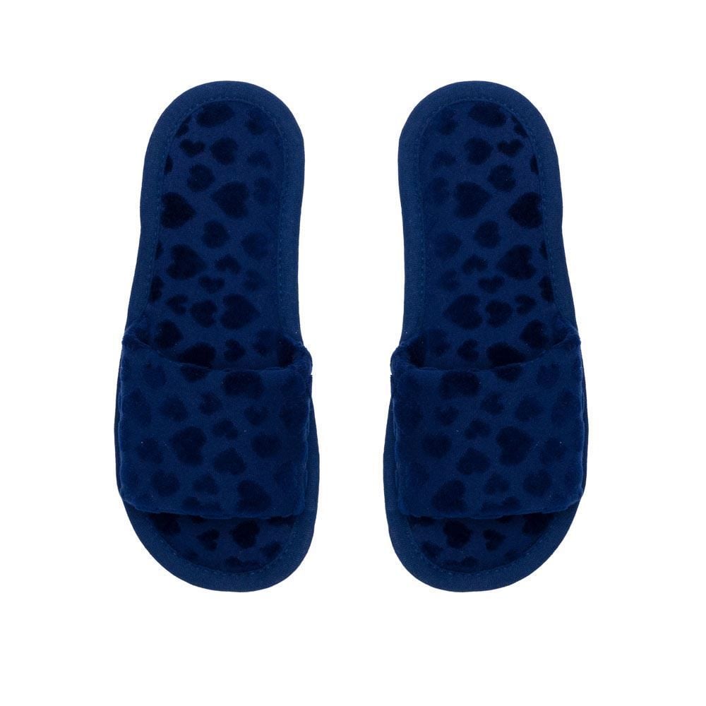 Chinelo Aberto Adulto De Plush - MARINHO 33/34