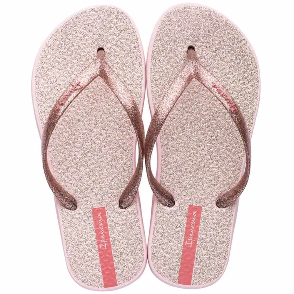 Chinelo Infantil Menina Glitter Ipanema - ROSA CLARO/GLITTER 27/28