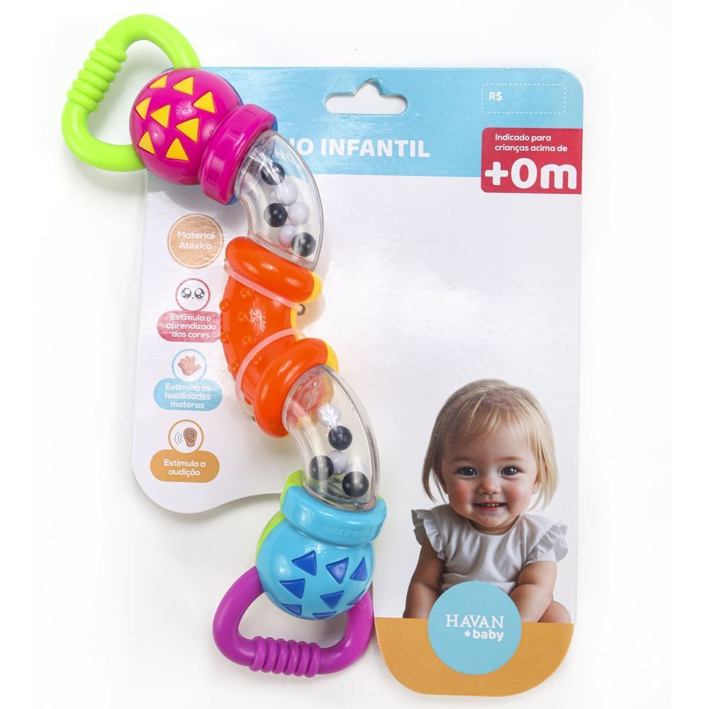 Chocalho Infantil Havan Toys - HBR0526