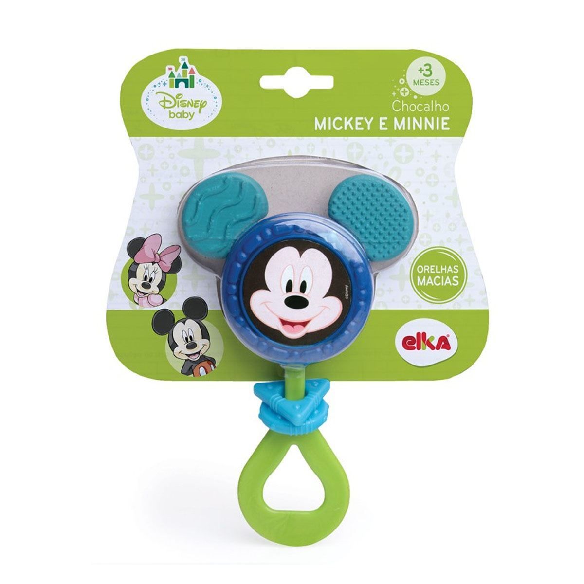 Chocalho Mickey 1059 Elka - Azul