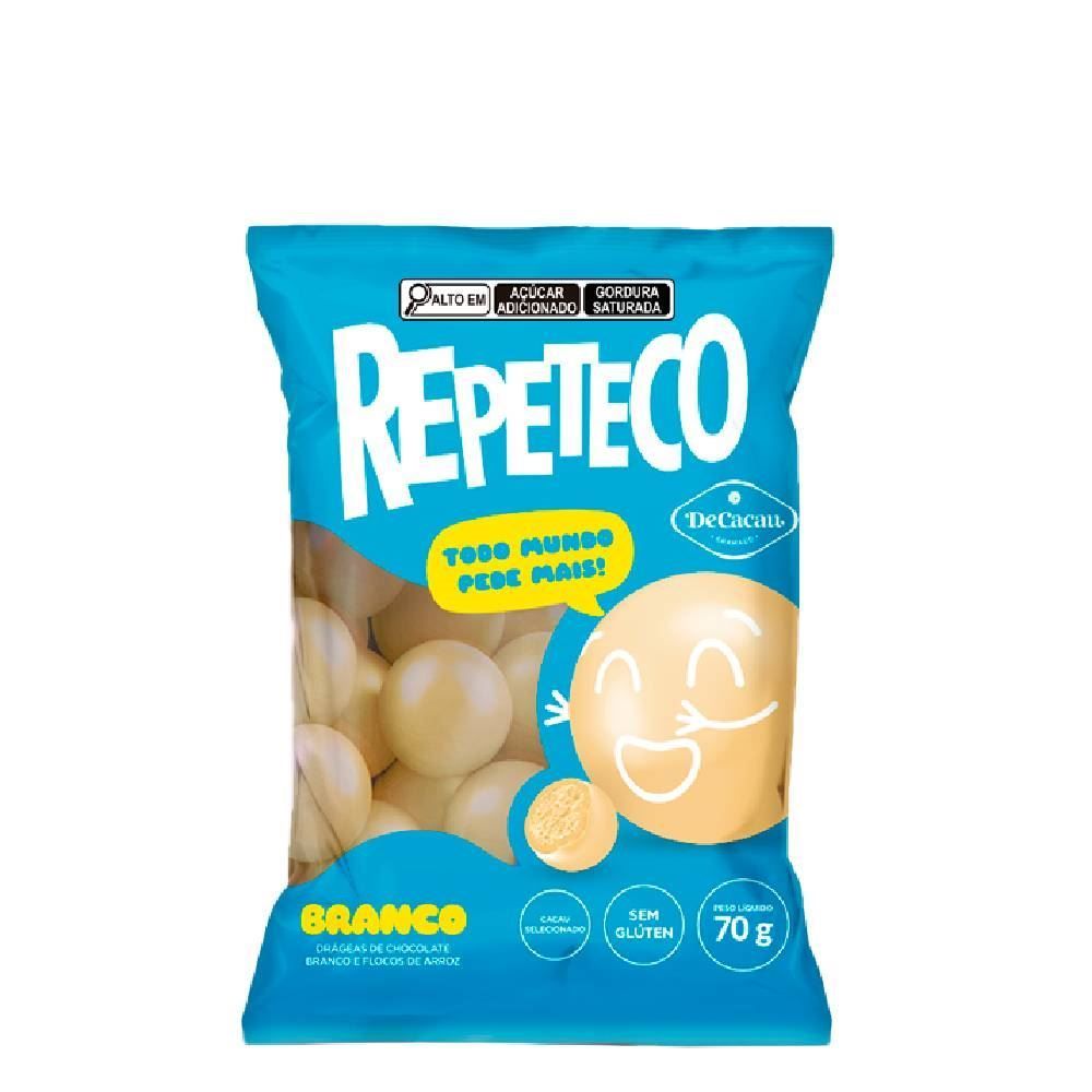 Chocolate Repeteco Branco Decacau - 70g