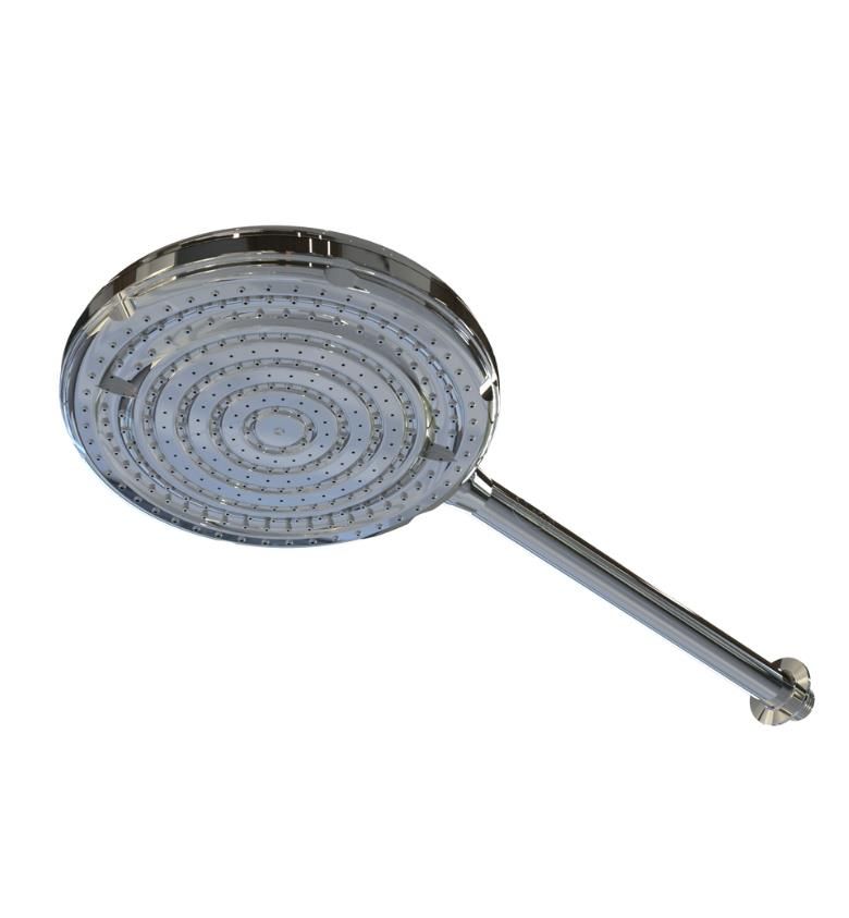 Chuveiro Água Fria 8" Sem Registro Durin