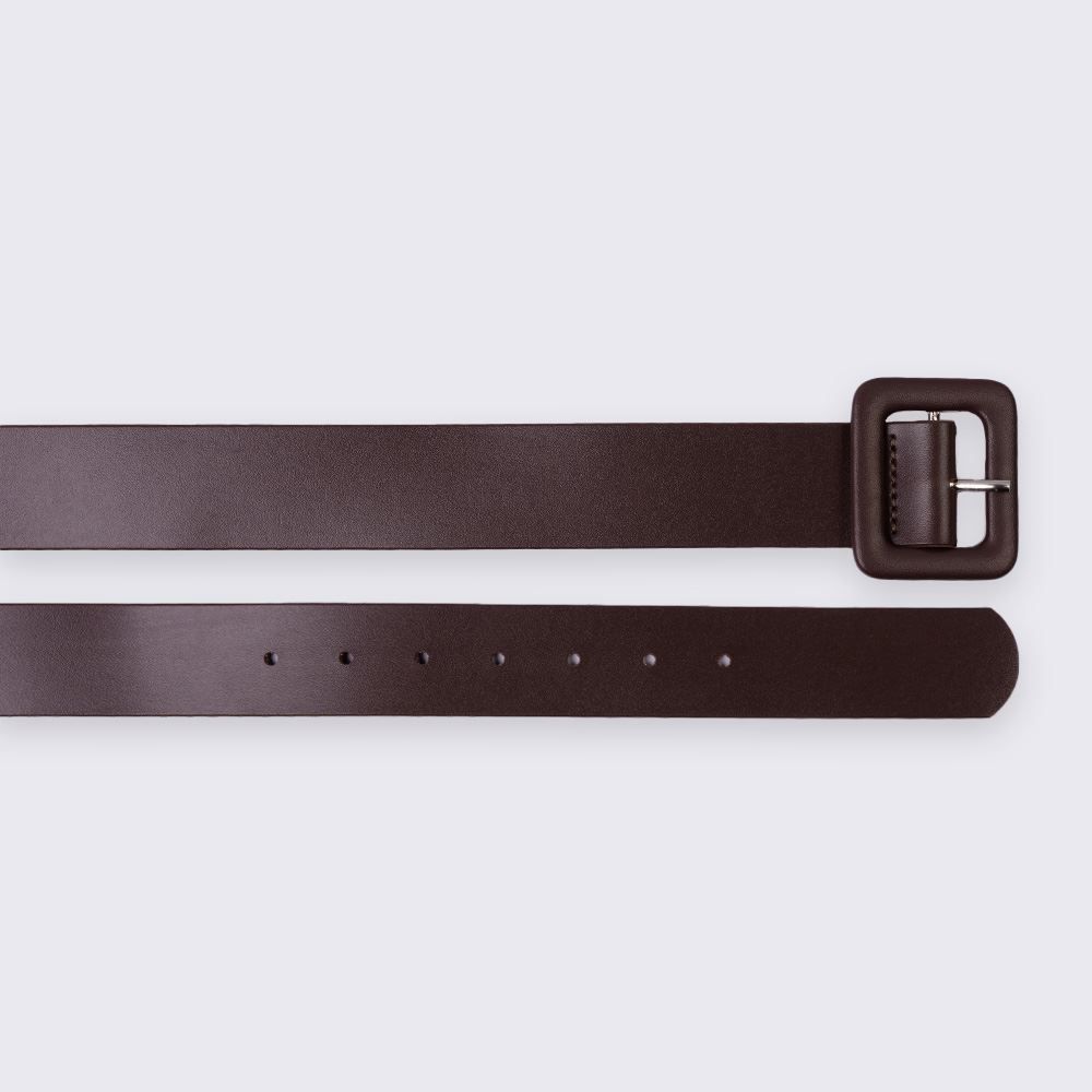 Cinto Feminino De Couro Sintético Fivela Encapada Boby Blues