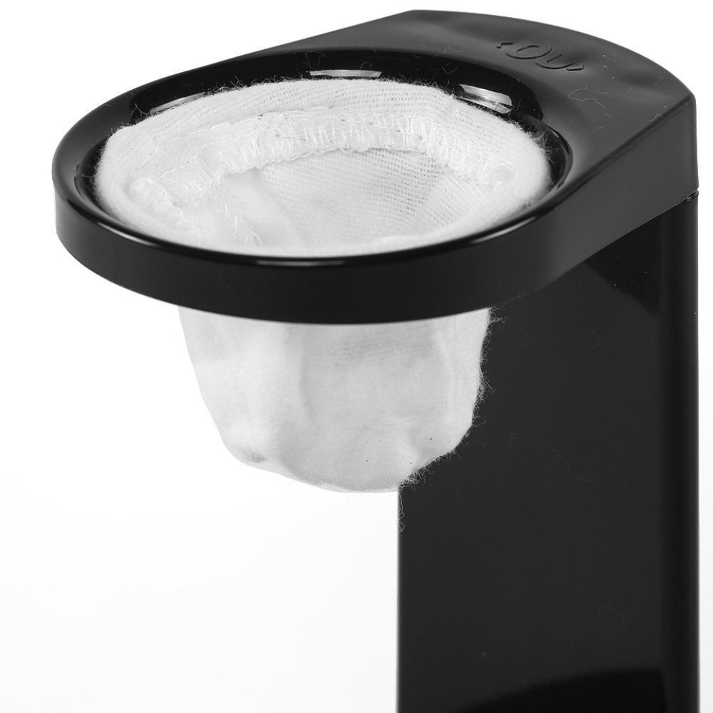Coador De Cafe Com Suporte My Coffee Ou 17Cm - Preto