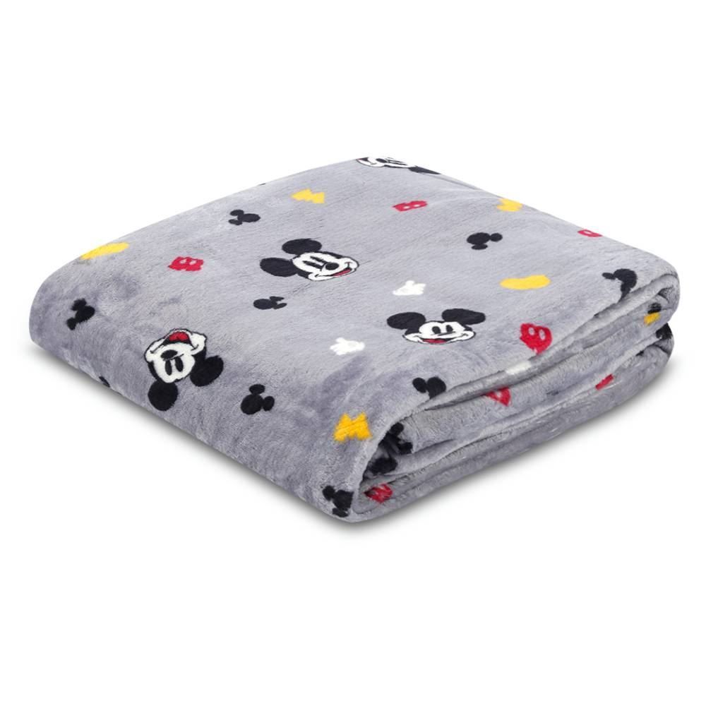 Cobertor Casal 100% Poliéster Disney - Mickey Ícones