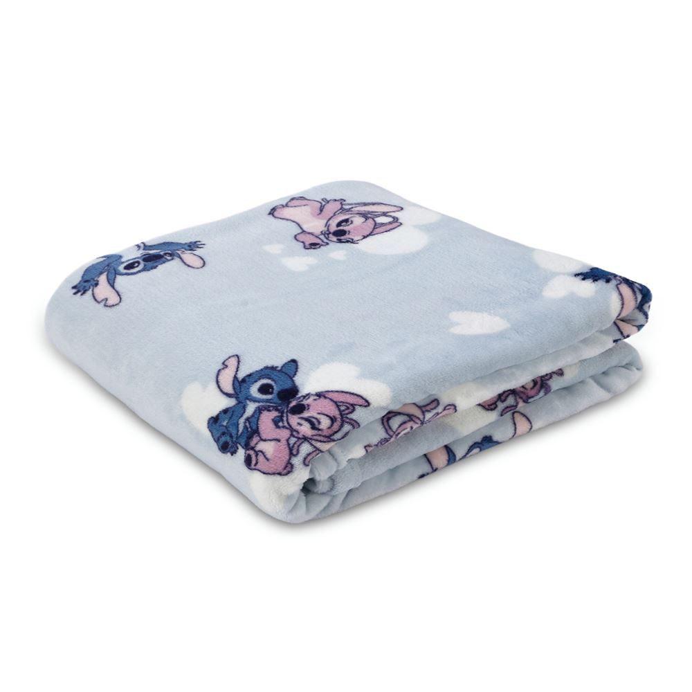 Cobertor Casal 100% Poliéster Disney - Stitch And Angel