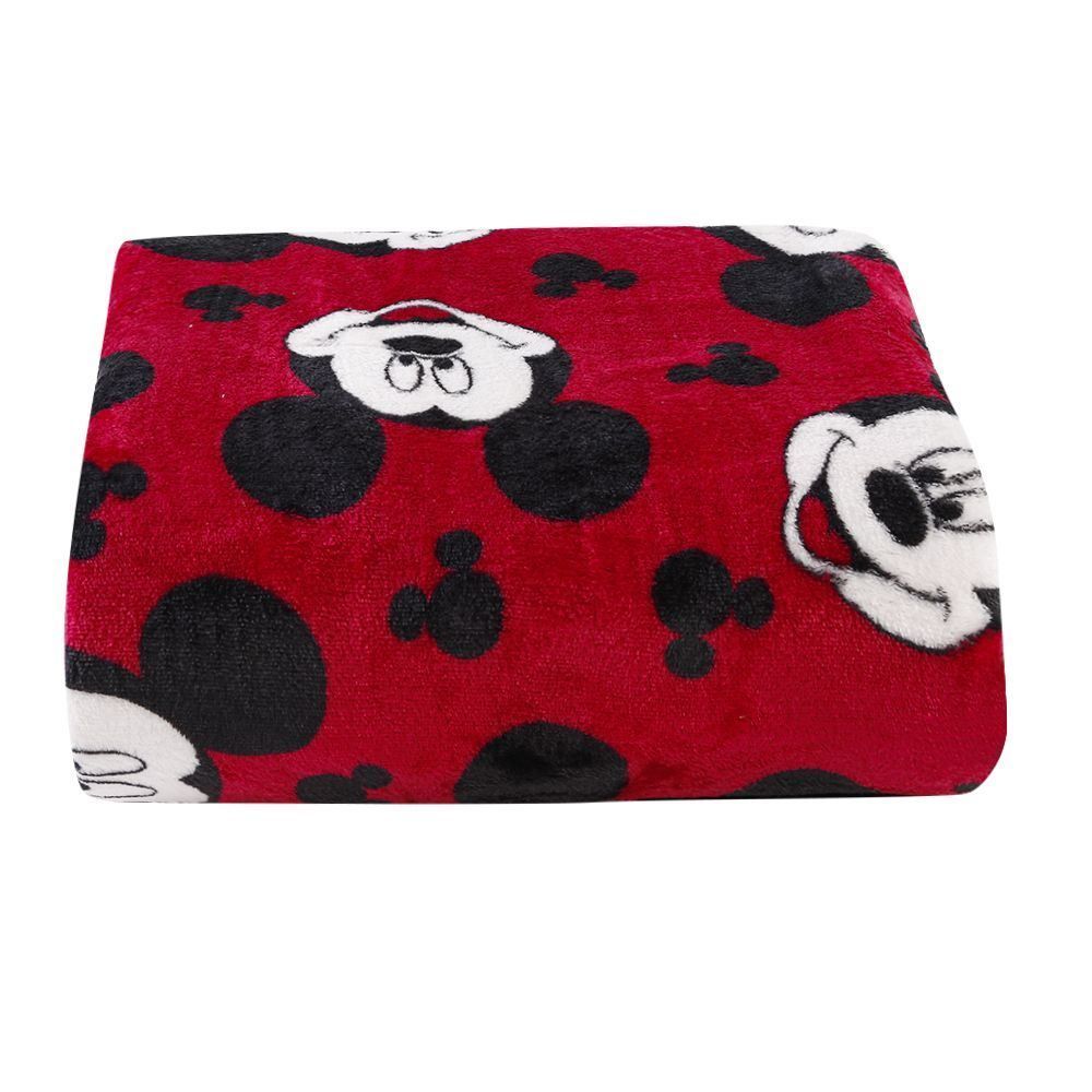 Cobertor Casal 100% Poliéster Disney - Mickey Red