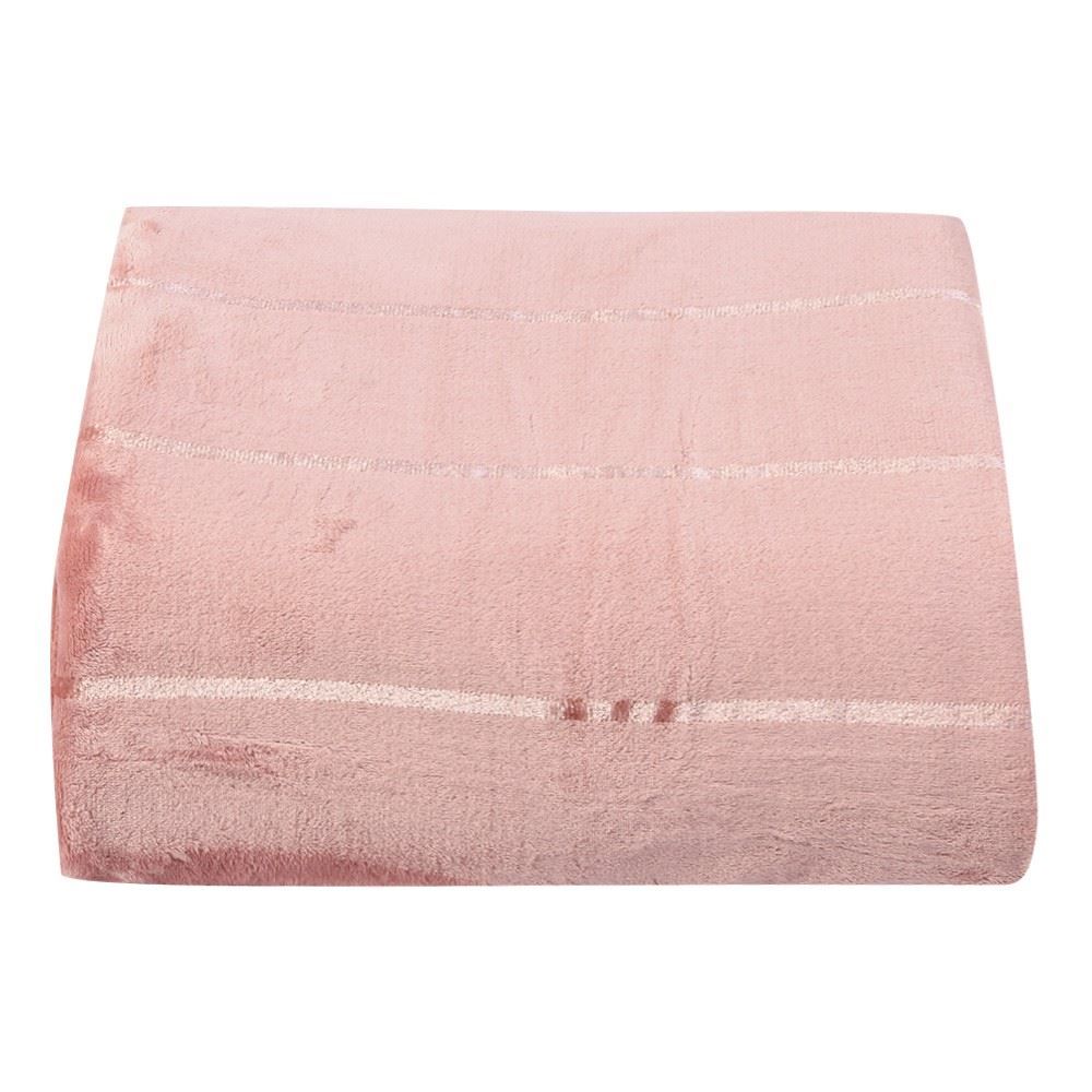 Cobertor Casal 100% Poliéster Elegance Havan Casa - Laranja