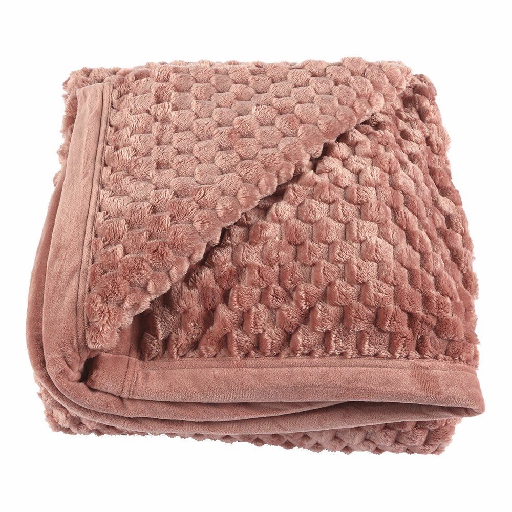 Cobertor Casal 100% Poliéster Imperial Havan Casa - Argila