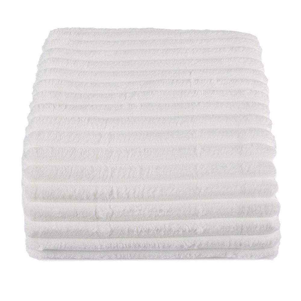 Cobertor Casal 100% Poliéster Premier Canelado Havan Casa - Off White