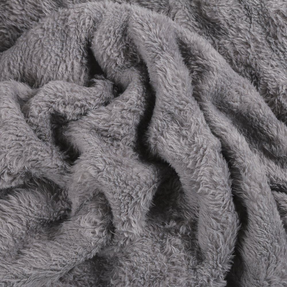 Cobertor Casal 100% Poliéster Requinte Havan Casa - Cinza