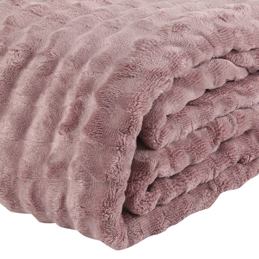 Cobertor Casal 100% Poliéster Requinte Havan Casa - Rosa