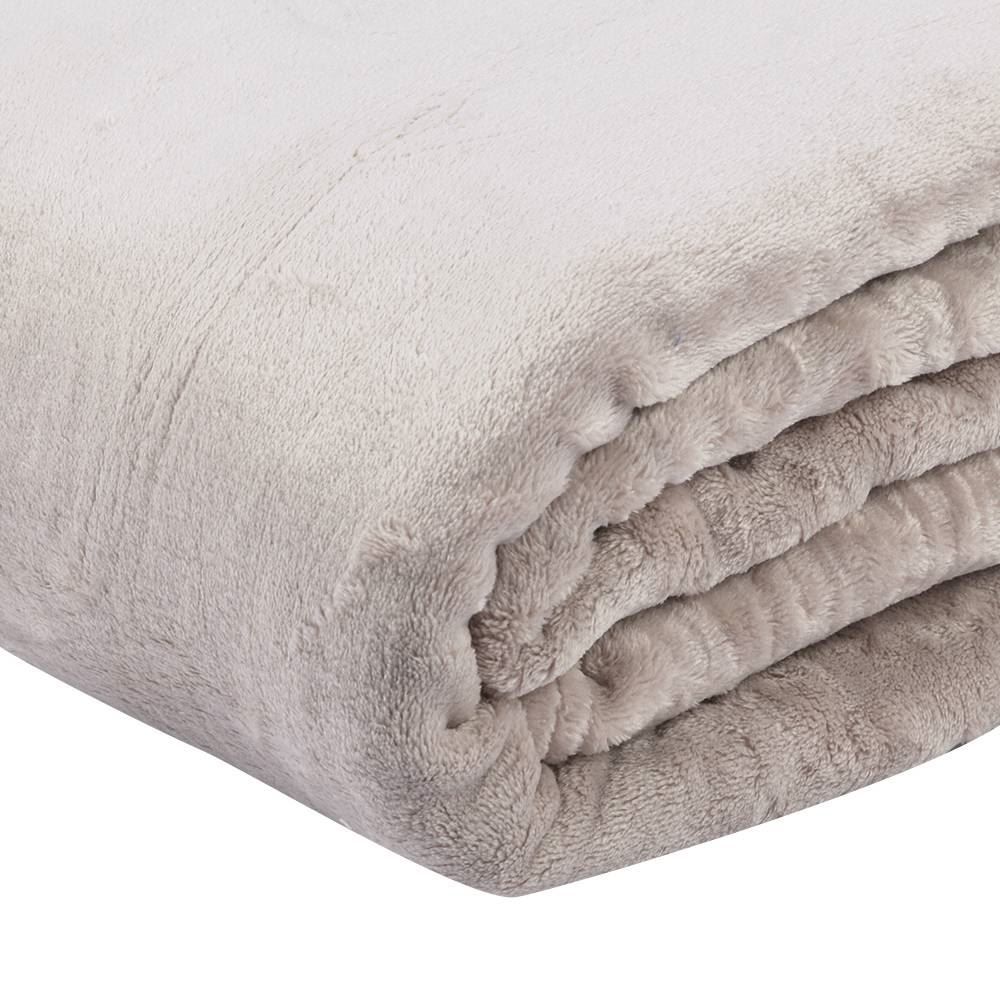 Cobertor Casal 100% Poliéster Premier Havan Casa - Cru