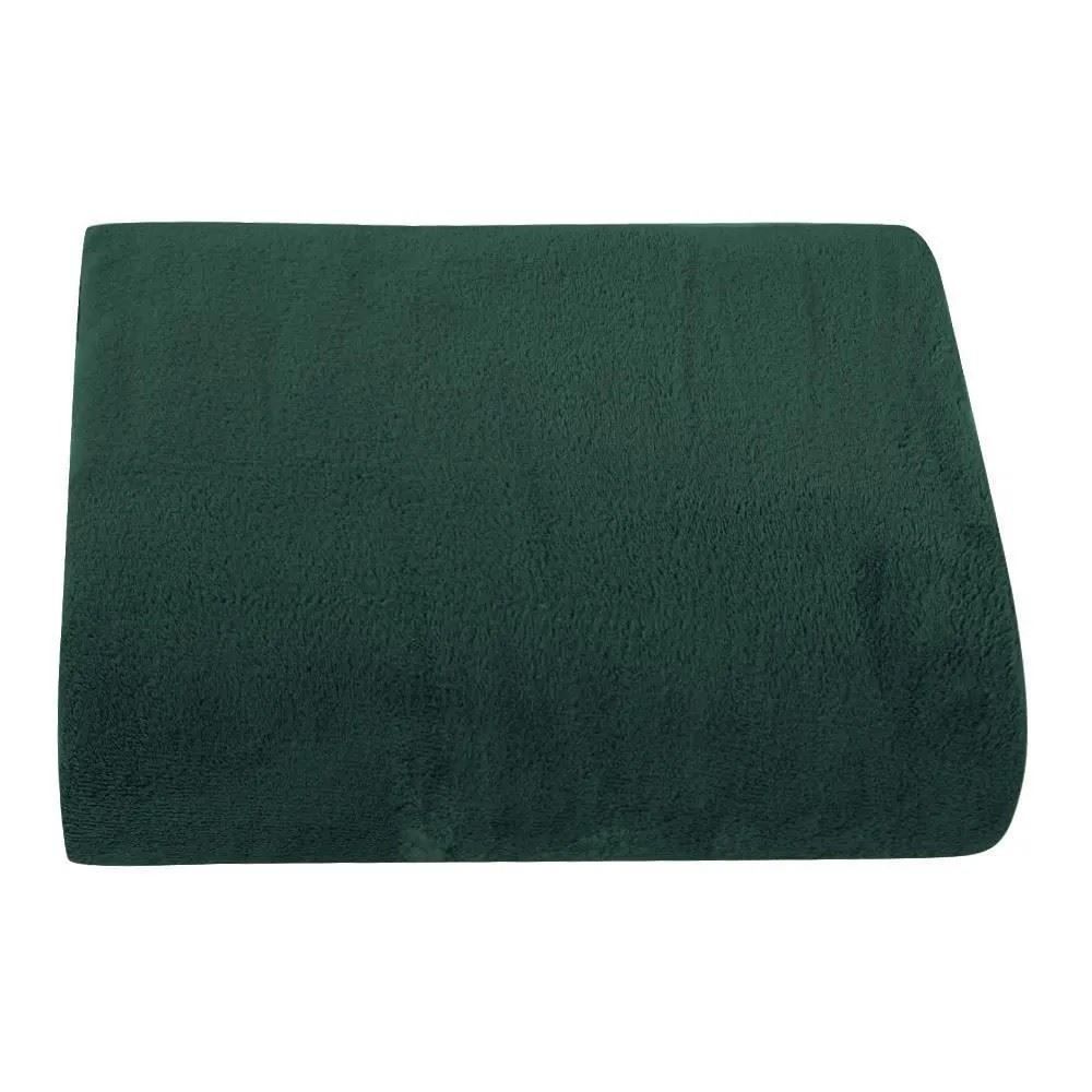 Cobertor Casal Microfibra Paris Havan Casa 1 Pç - Verde Botânico