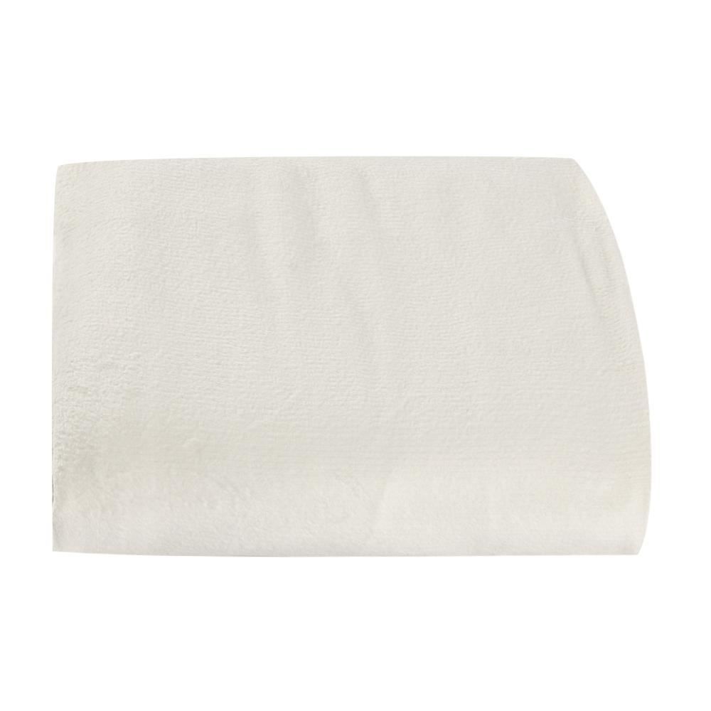 Cobertor Casal Microfibra Liso Paris Havan Casa - Off White