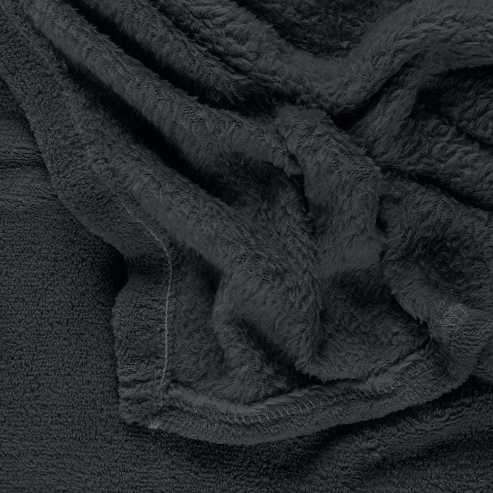 Cobertor Casal Microfibra Liso Paris Havan Casa - Carbono