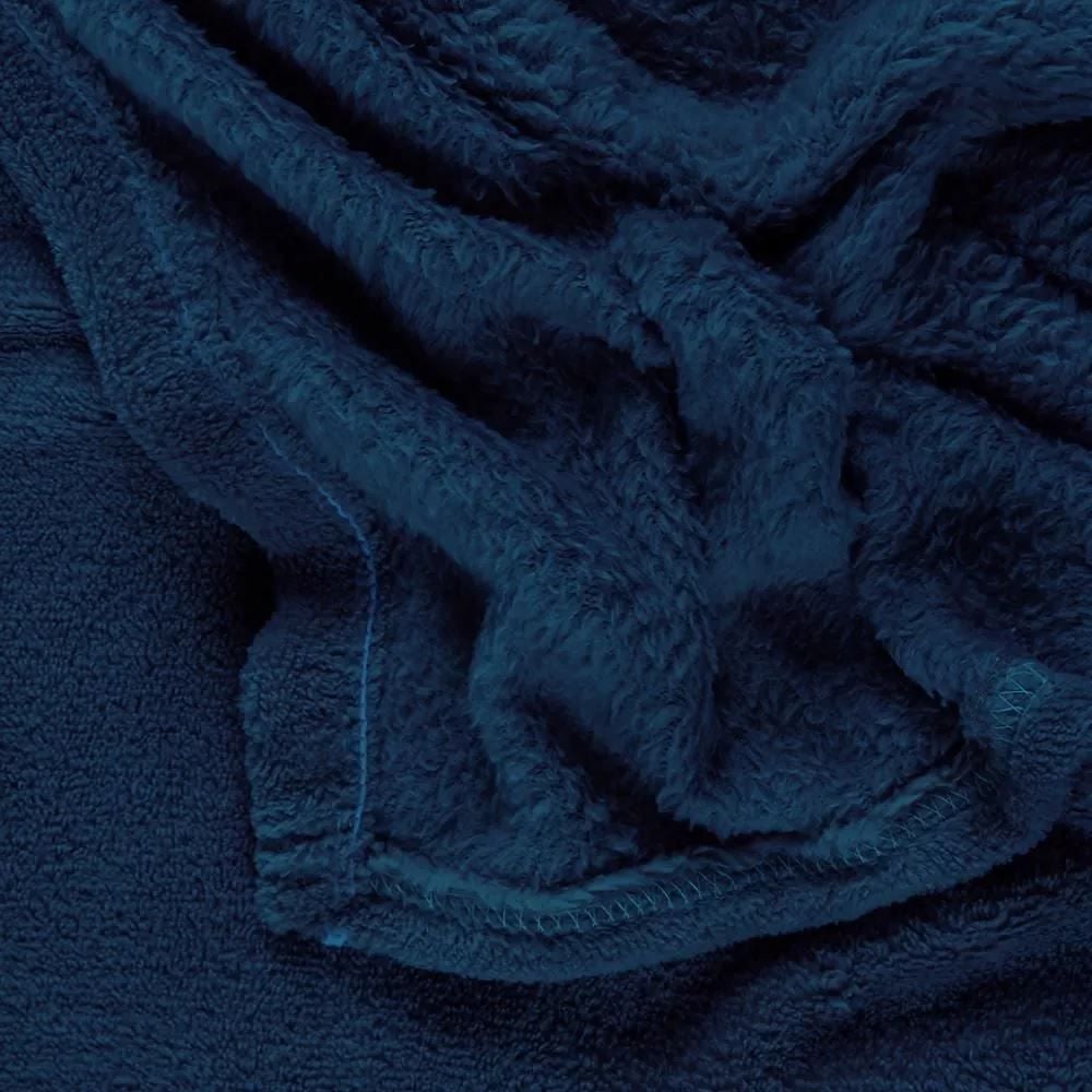 Cobertor Casal Microfibra Paris Havan Casa 1 Pç - Azul Midnight