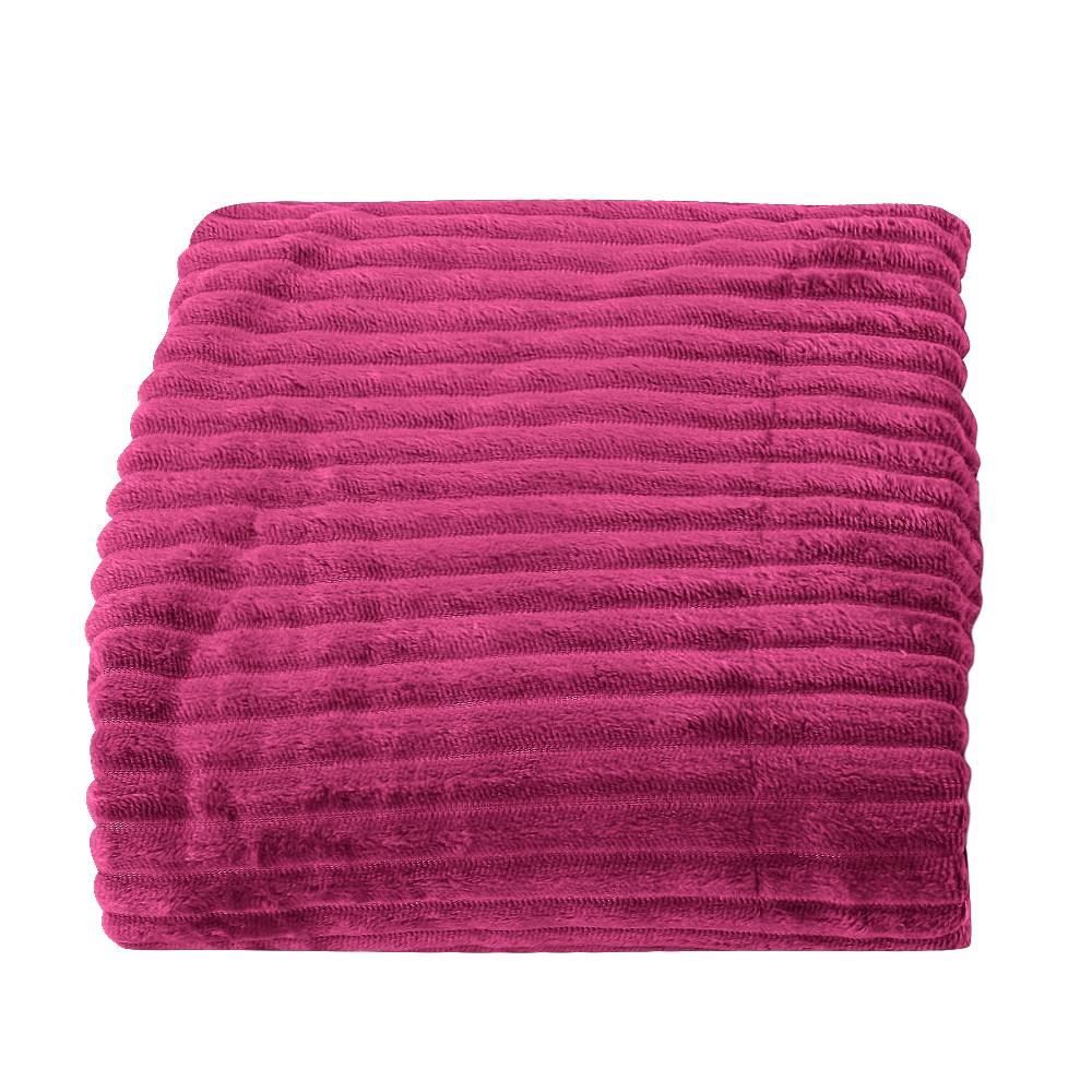 Cobertor Casal Montreal 100% Poliéster Havan Casa - Rosa Malva