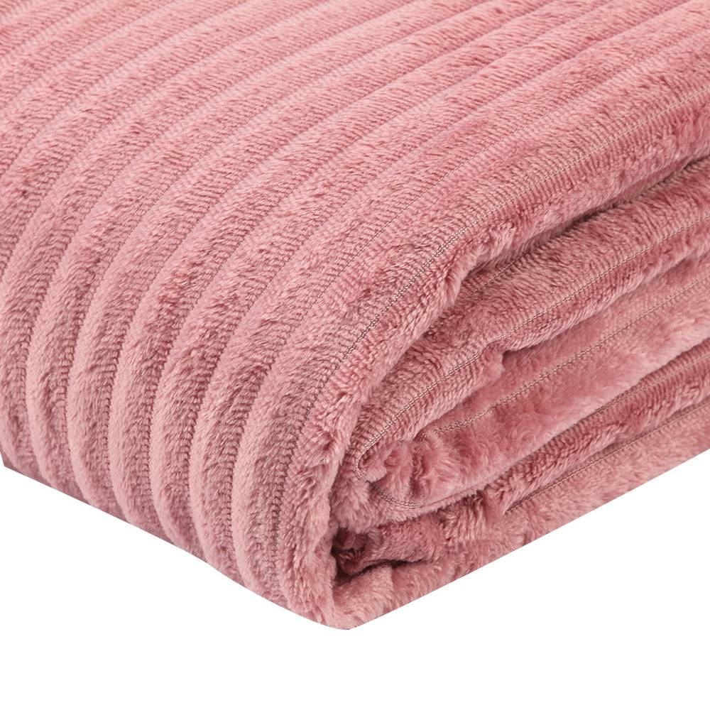 Cobertor Casal Montreal 100% Poliéster Havan Casa - Rosa
