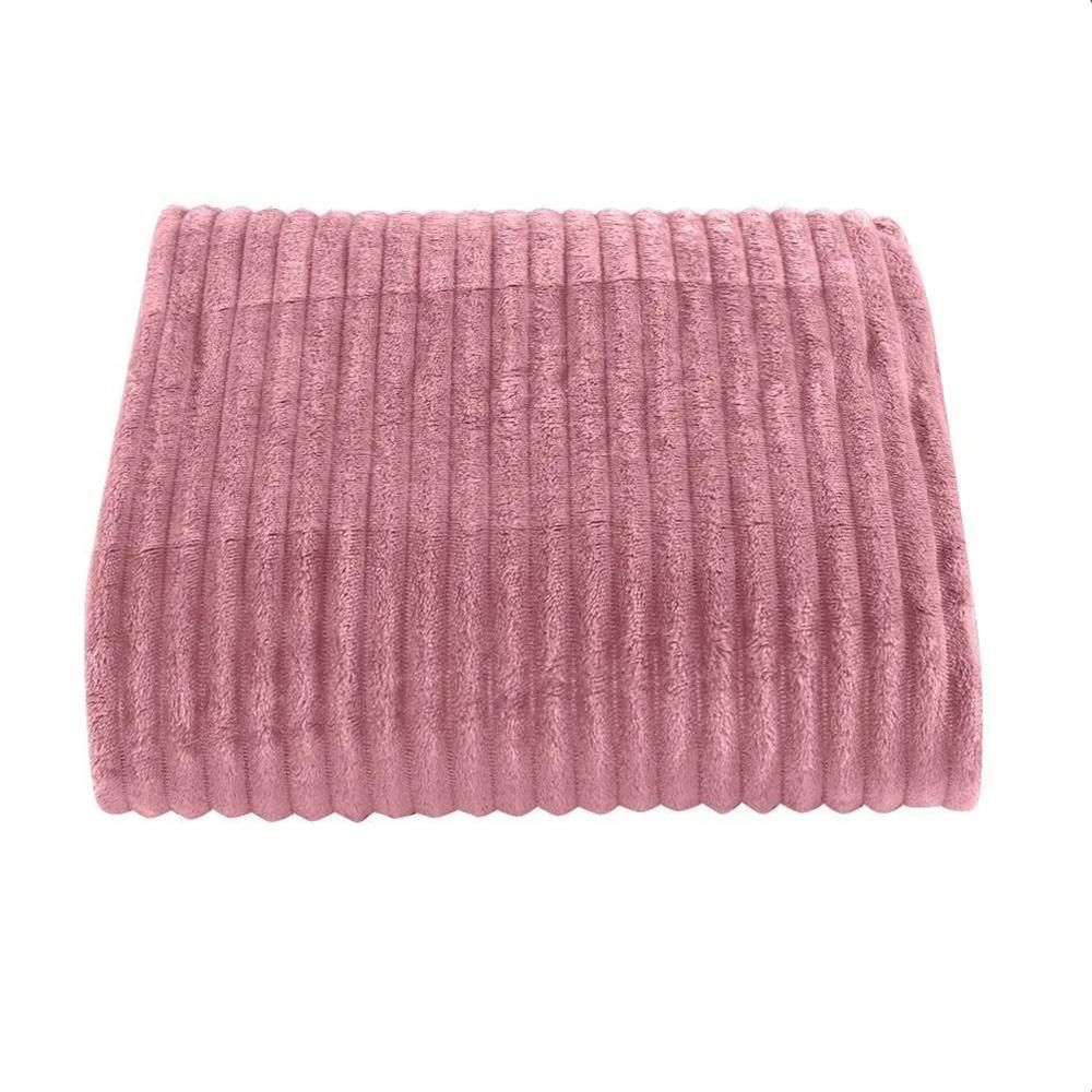 Cobertor Casal Montreal Microfibra - ROSA 15-1611