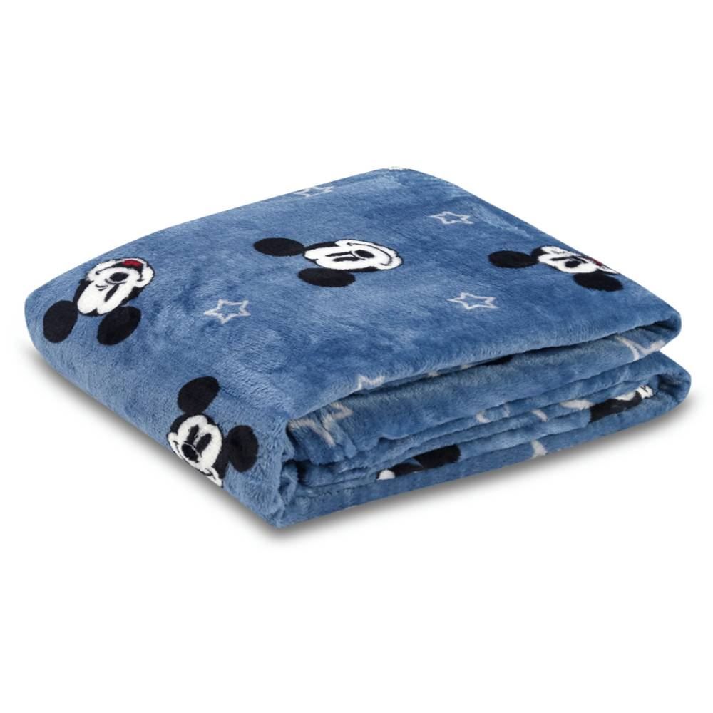 Cobertor Infantil 100% Poliéster Estampado Disney - Mickey Estrela