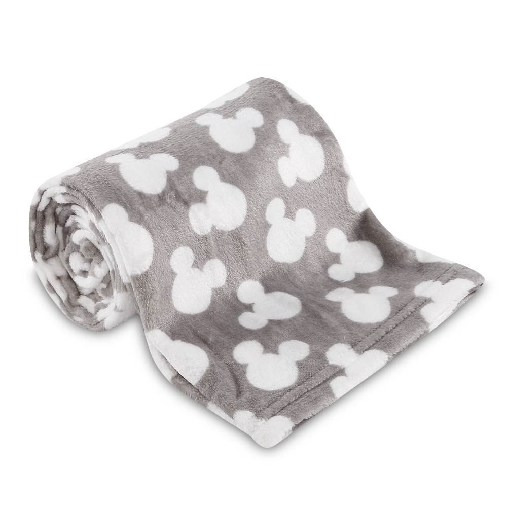 Cobertor Infantil Bebê 100% Poliéster Disney - Cinza Medio