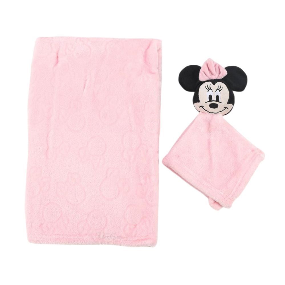Cobertor Infantil com Naninha 100% Poliéster Disney - Minnie