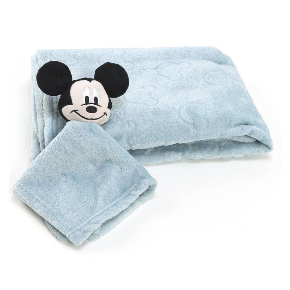 Cobertor Infantil com Naninha 100% Poliéster Disney - Mickey
