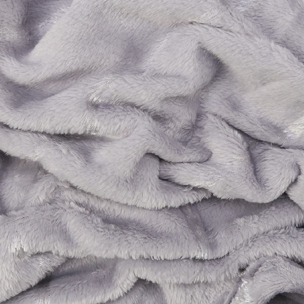 Cobertor King 100% Poliéster Elegance Havan Casa - Cinza