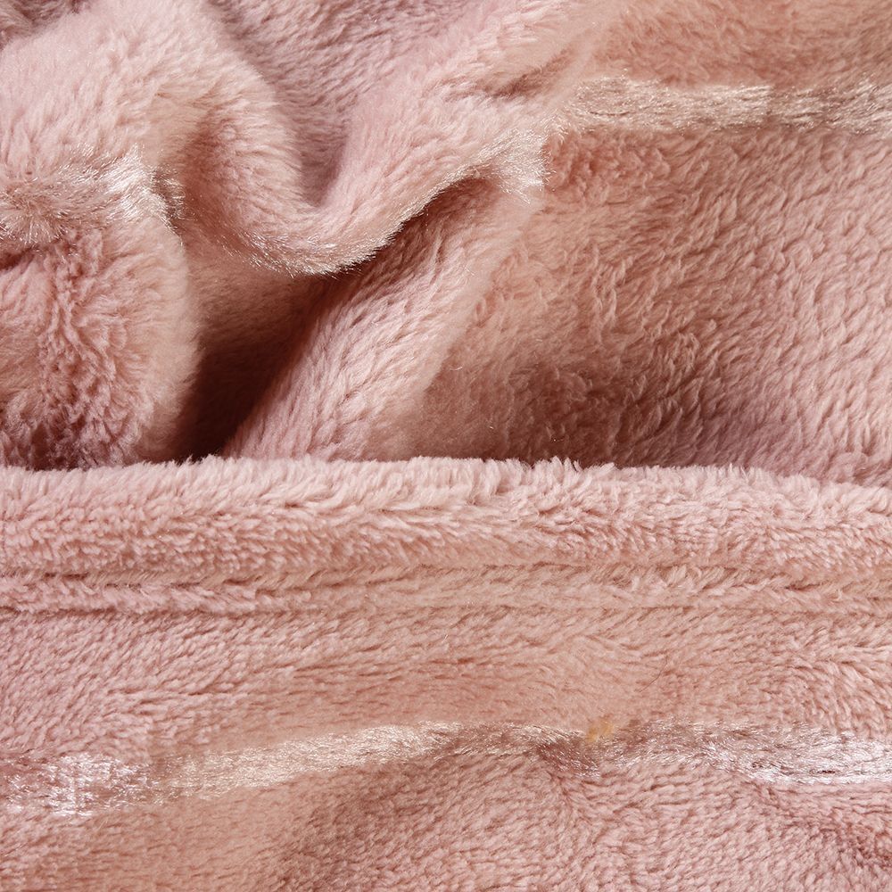 Cobertor King 100% Poliéster Elegance Stripe Havan Casa - Rosa Pálido 