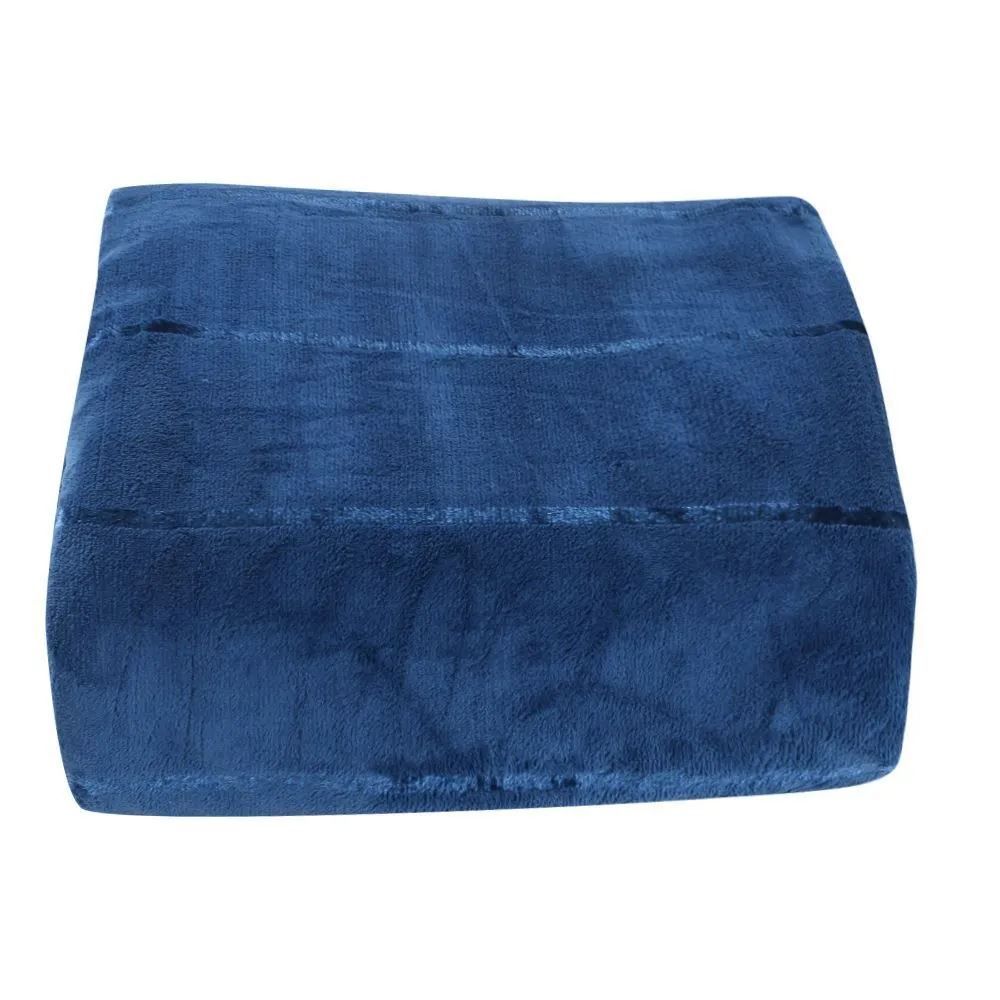 Cobertor King 100% Poliéster Elegance Stripe Havan Casa - Azul Oceânico 