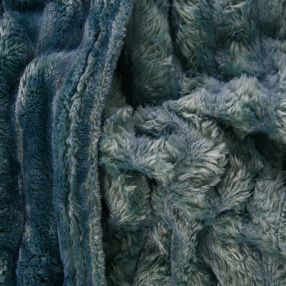 Cobertor King 100% Poliéster Premier Canelado Havan Casa - Verde 