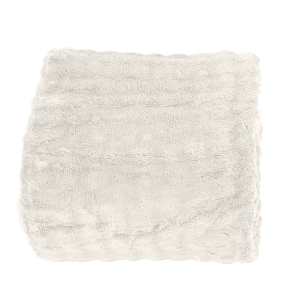 Cobertor King 100% Poliéster Requinte Havan Casa - Off White