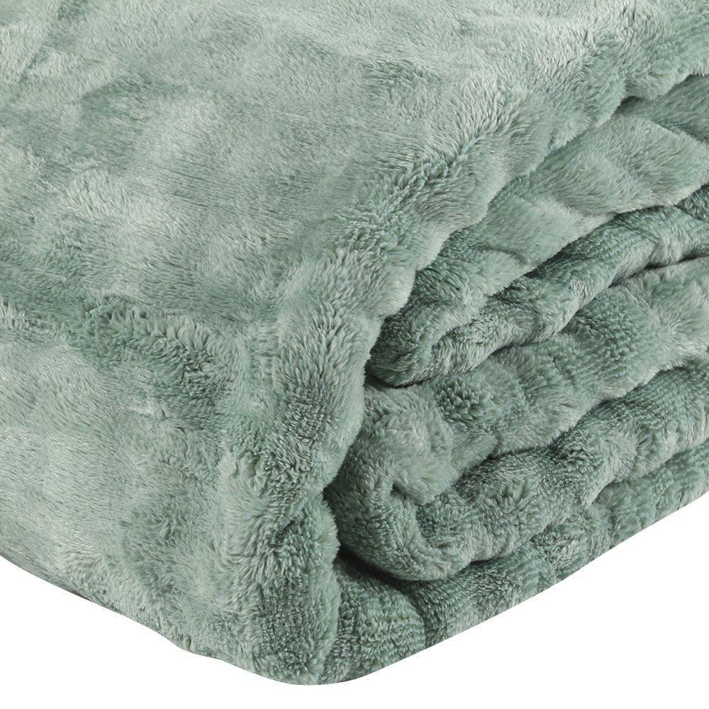 Cobertor King 100% Poliéster Requinte Havan Casa - Verde