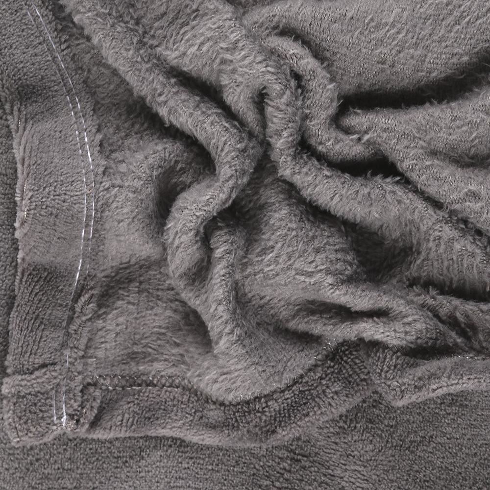 Cobertor Casal Microfibra Liso Paris Havan Casa 1 Pç - Cinza Urbano