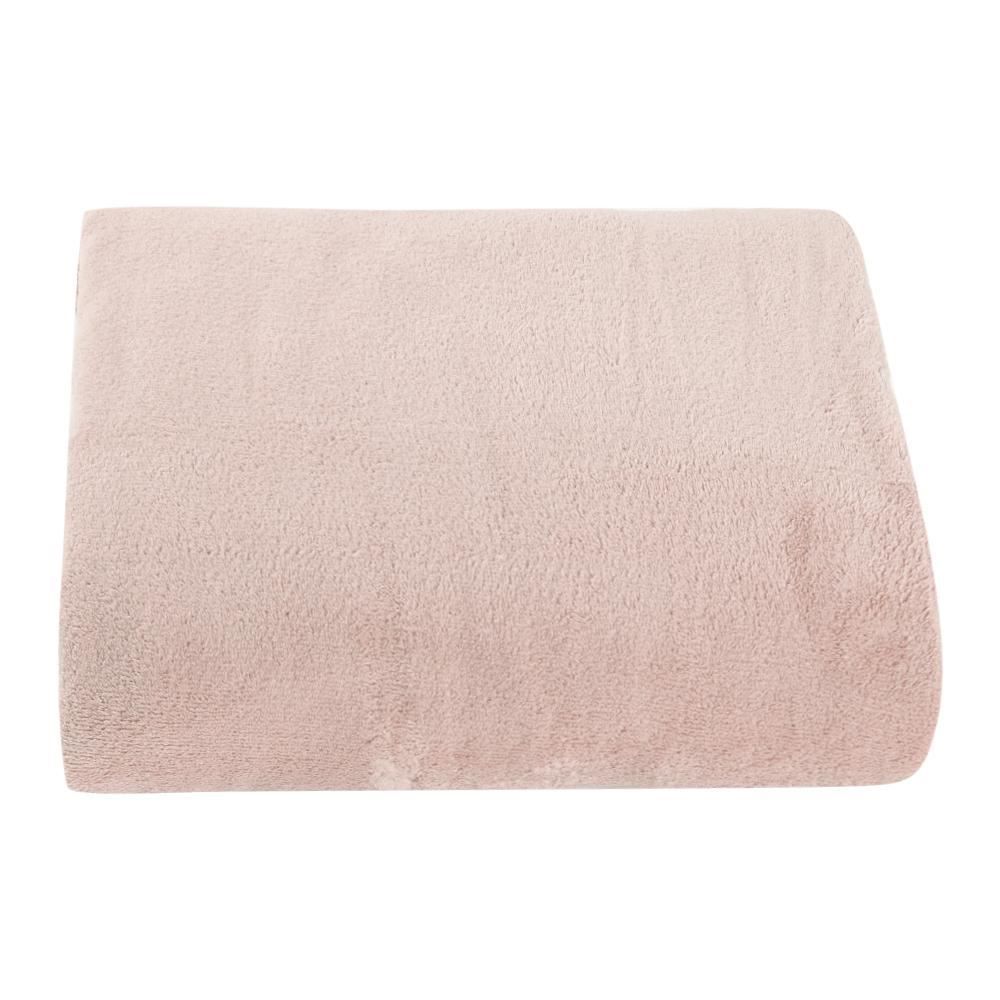 Cobertor Casal Microfibra Liso Paris Havan Casa 1 Pç - Rosa Pálido