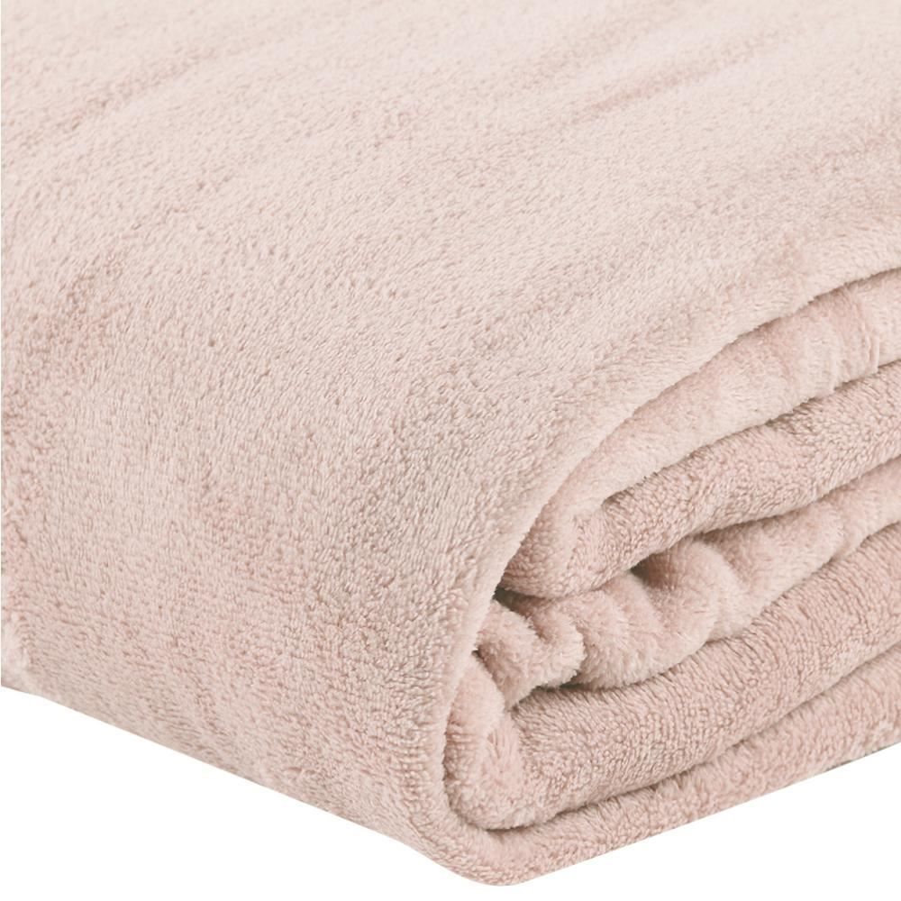 Cobertor Casal Microfibra Liso Paris Havan Casa 1 Pç - Rosa Pálido