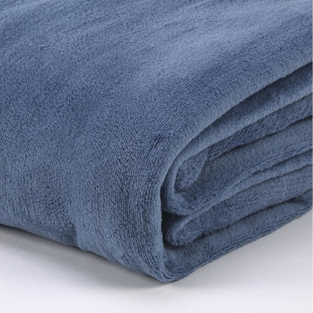 Cobertor Queen Microfibra Liso Paris Havan Casa 1 Pç - Azul Marfim