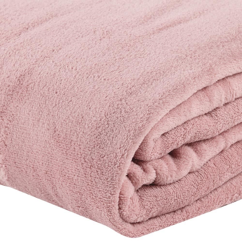 Cobertor Queen Microfibra Liso Paris Havan Casa 1 Pç - Rose